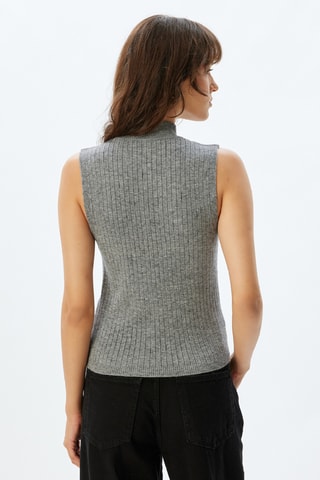Gilet - Grigio chiaro melange