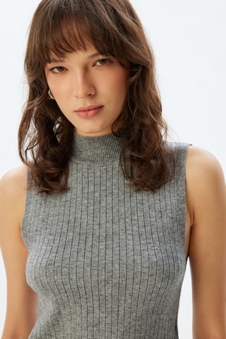 Gilet - Grigio chiaro melange
