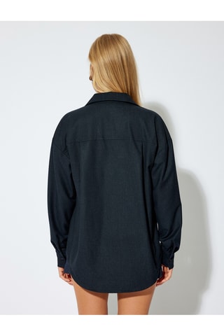 Camicia regular - Navy