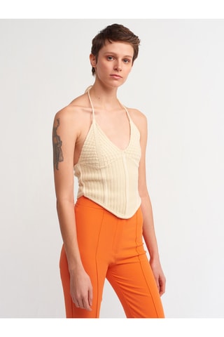 Crop top - Avorio