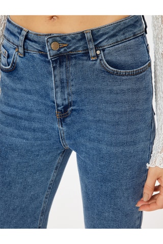 Jeans straight - Indaco