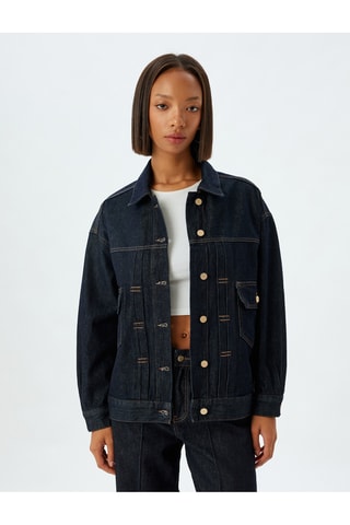 Giacca in jeans - Indaco