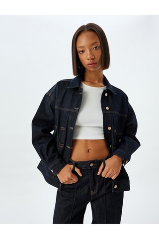 Giacca in jeans - Indaco