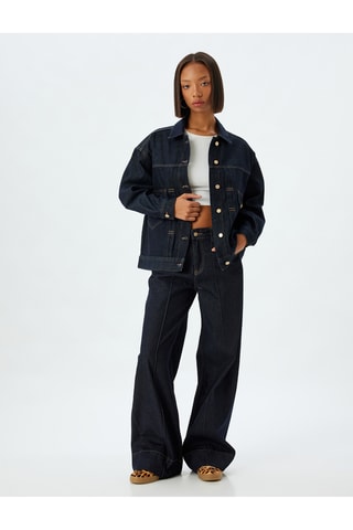 Giacca in jeans - Indaco