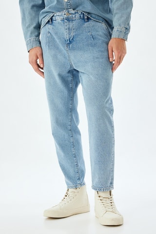Jeans loose - Indaco