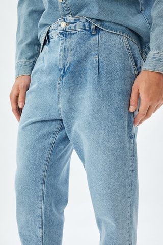 Jeans loose - Indaco