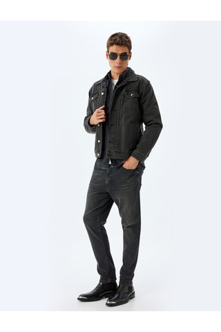 Jeans tapered - Nero