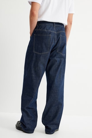 Jeans baggy - Indaco