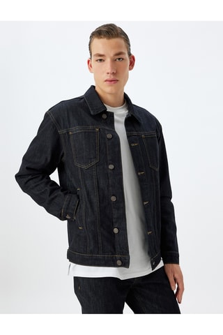 Giacca in jeans - Indaco