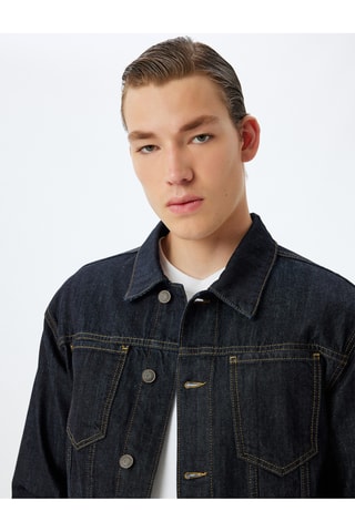 Giacca in jeans - Indaco
