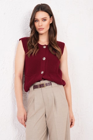 Gilet - Bordeaux