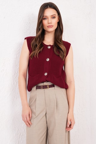 Gilet - Bordeaux