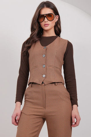 Gilet da completo - Beige