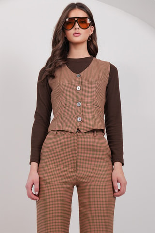 Gilet da completo - Beige