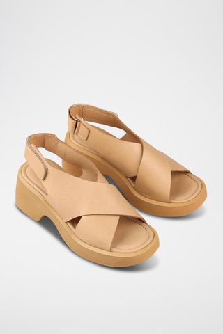 Sandali con tacco - Beige