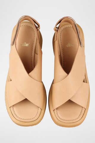 Sandali con tacco - Beige