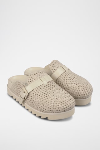 Clogs - Ecru