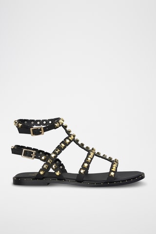 Romeinse Sandalen - Zwart