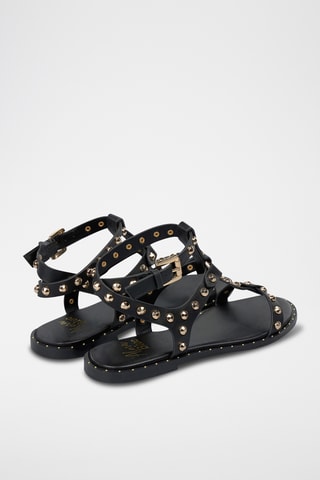 Romeinse Sandalen - Zwart