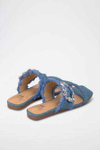 Denim Muiltjes - Blauw