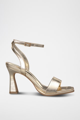 Sandalen met Hak - Goudkleurig