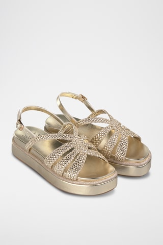 Platform Sandalen - Goudkleurig