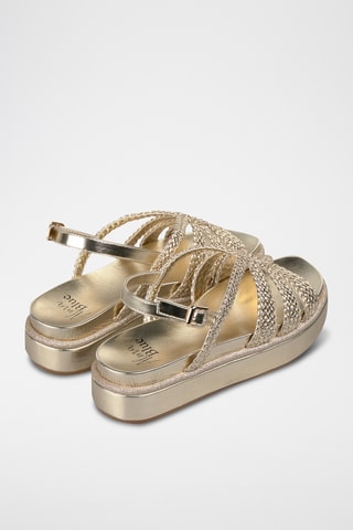 Platform Sandalen - Goudkleurig