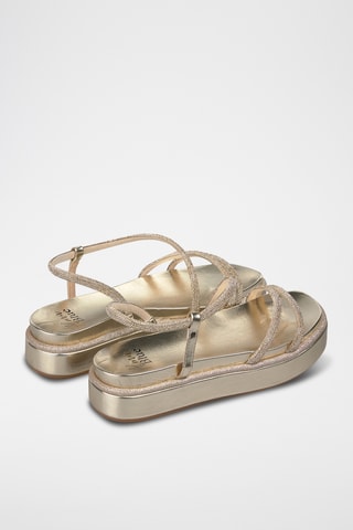 Platform Sandalen - Goudkleurig