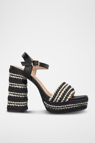 Sandalen met Hak - Zwart