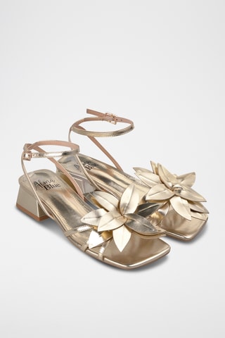 Sandalen met Hak - Goudkleurig