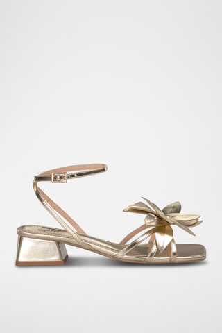 Sandalen met Hak - Goudkleurig