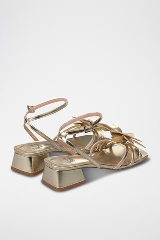Sandalen met Hak - Goudkleurig