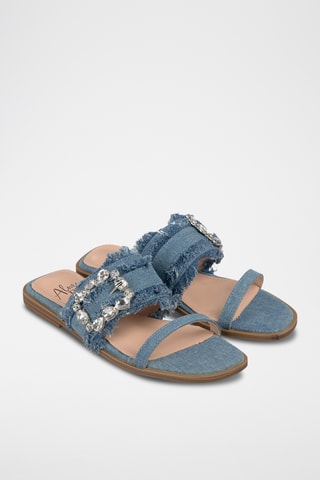 Denim Muiltjes - Blauw