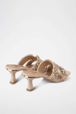 Muiltjes met Hak - Beige