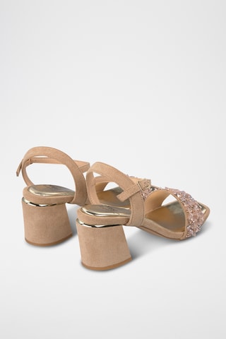 Sandalen met Hak - Beige