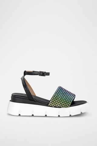 Platform Sandalen - Zwart