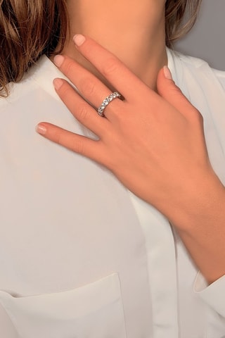 Anillo - Plata y cuarzo