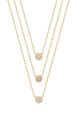 Collar - Plata bañada en oro amarillo