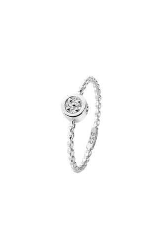 Anillo - Plata y diamantes