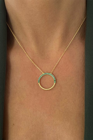 Collar - Plata bañada en oro amarillo
