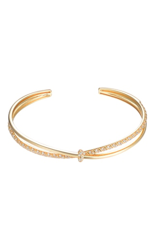 Pulsera - Plata bañada en oro amarillo