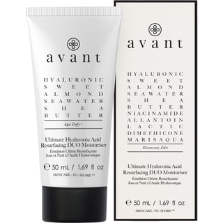 Emulsão hidratante dia & noite - Ácido hialurónico - Rosto - 50 ml