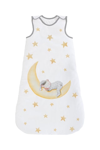 Saco de bebé Marlon Night - 90 cm - Branco e amarelo