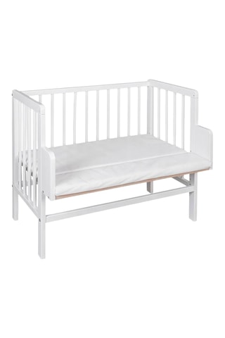 Berço co-sleeping em faia, edredão e protetor de berço Oso Globo - Até aos 9 meses - 15 kg - Multicor