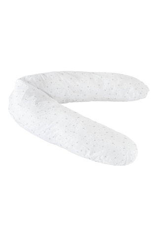 Almofada de amamentação Rabbit & Moon - 145 x 25 cm - Branco