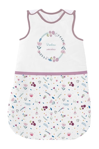 Saco de bebé Dulces Sueños - 70 cm - A partir de 24 meses - Branco e azul