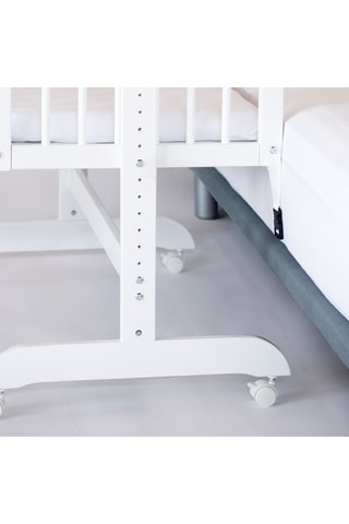 Berço co-sleeping em faia, edredão e protetor de berço Love to the Moon - Até aos 9 meses - 15 kg - Multicor