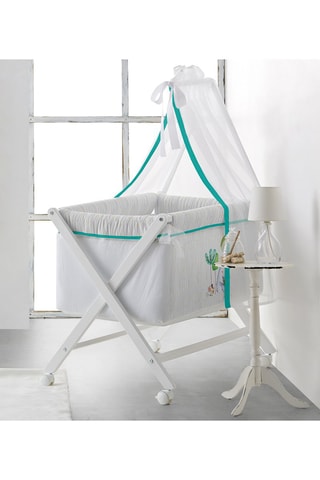 Berço e têxtil de cama Happy Hipo A partir do nascimento - 5 peças