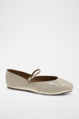 Scarpe baby in vernice - Beige