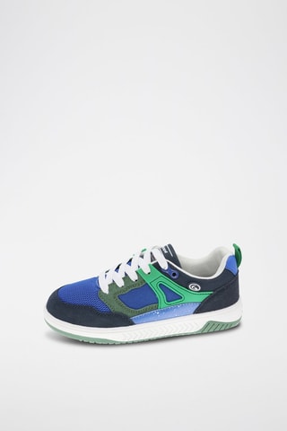 Sneakers in pelle scamosciata - Blu